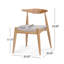 ENSEMBLE DE CHAISE BEIGE MOYENNE EN CAOUTCHOUC MOYEN-SIÈCLE (ENSEMBLE DE 2)