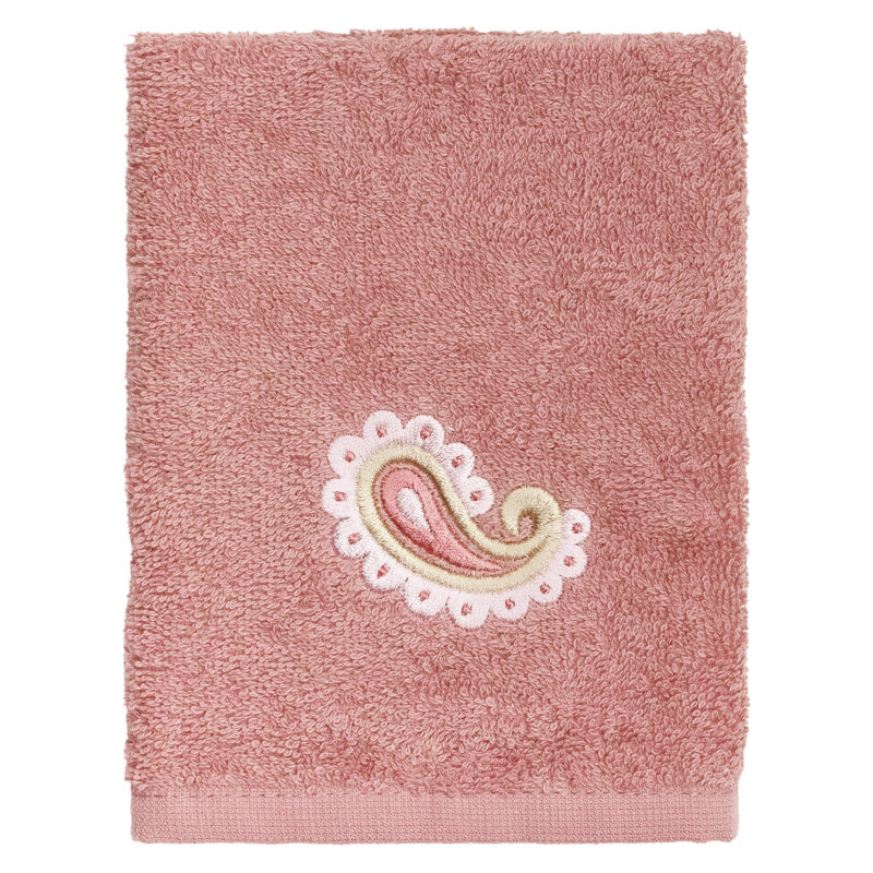  Essuie-mains 100% coton turc, Thé rose