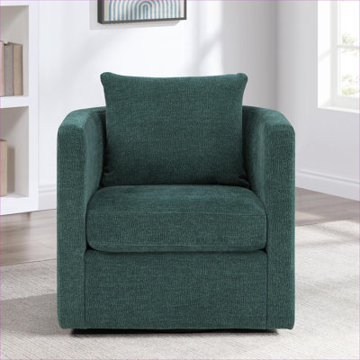 Fauteuil d'appoint luxueux à siège pivotant à 360 degrés de luxe Performance