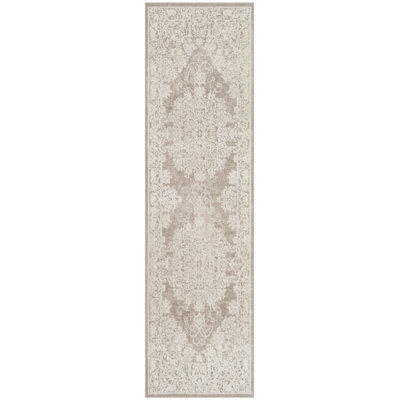 Calidia Oriental Beige/Cream Area Rug