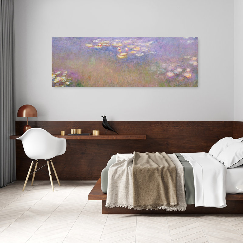 Art mural de Claude Monet, H 20 po x l 60 po