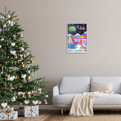 «Whimsical Desert Christmas», estampe numérique par Jess Stempel