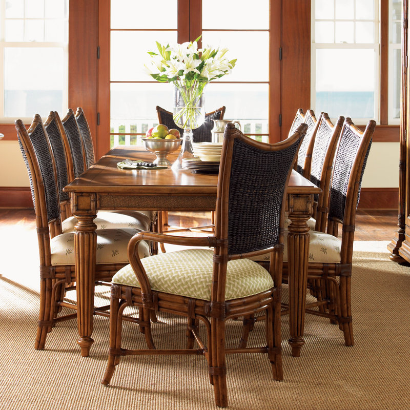 Island Estates 11 Piece Grenadine Dining Table Set with Mangrove Chairs