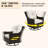 8-Piece Outdoor PE Brown Wicker Rattan Wide Armrest Swivel Glider Conversation Set Sofa Seating Group Patio with Olefin Thick Cushions-1568932262