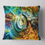 Sentiers de vitrail - Coussin imprimé abstrait-29884393-29884397