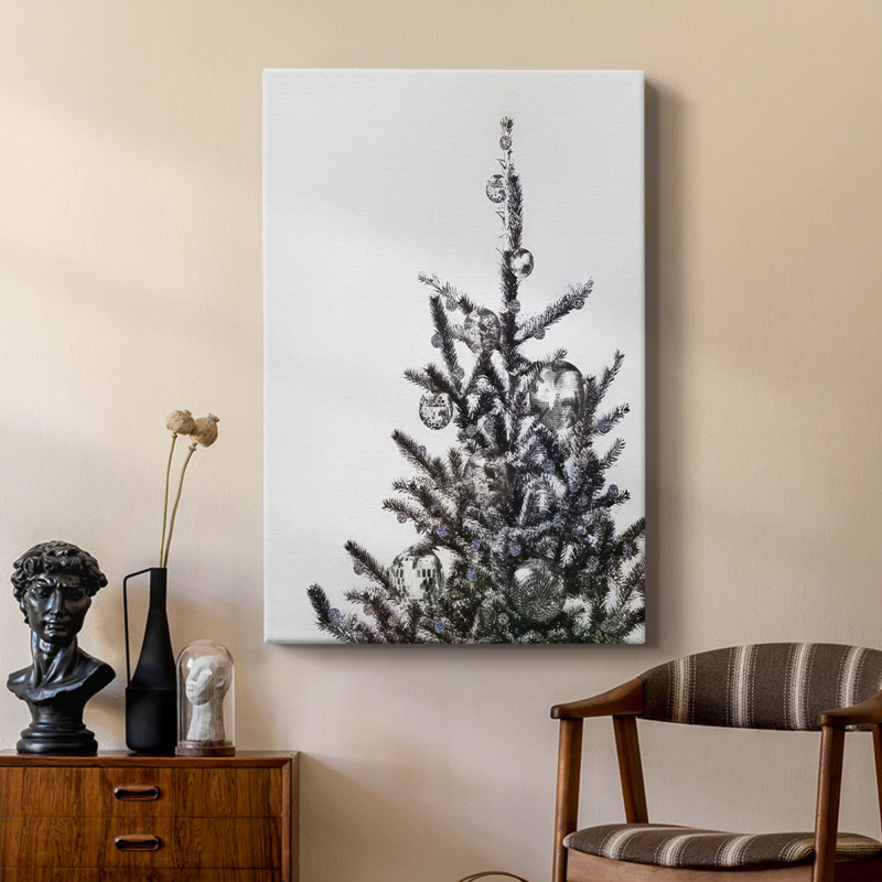 Arbre de Noël disco I - galerie sur mesure enveloppée Cavas