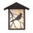 9" Wide Seneca Song Bird Right Wall Sconce