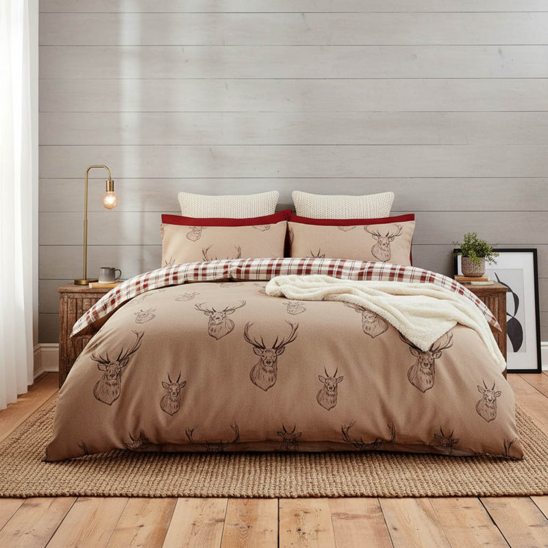 Polycotton No Pattern Duvet Cover with Pillowcases