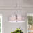 Dennis 3 - Light Dimmable Drum Chandelier