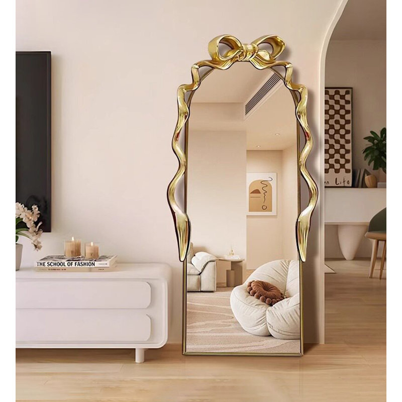 Miroir polyvalent anti-déflagrant American-Style, 70.87" H x 31.5" W, Gold