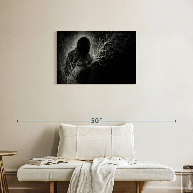Kelan Scary, 20" H x 30" W