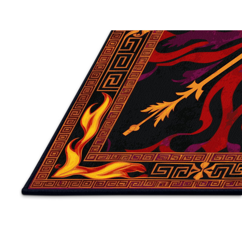 Enchanted Wreath Rug, Rectangle 3' x 5'