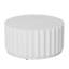  28‘’ Round Petal Shape Coffee Table,White-1877192164