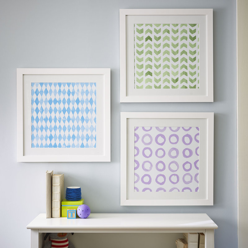 Repeat Pattern Framed Art