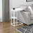 Marcello C-shaped - White Metal