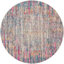 Tapis fuchsia / bleu à motif abstrait Harrower-2103125843