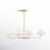 Pearson 4 - Light Dimmable Sputnik Modern Linear Chandelier