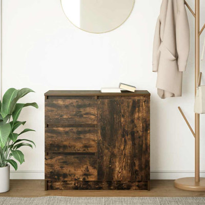 Sideboard With Drawer 71X35x65 Cm Engineered Wood