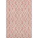 Premium Machine Washable Cerrito Salmon Rug