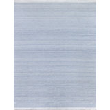 Bintan Chevron Area Rug in Light Blue