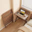 1pc, bureau pliable, bureau d'ordinateur de chevet, petite table de salle à manger simple faisant face au mur, table pliante de chambre à coucher-107621417