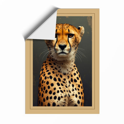 Cheetah Portrait Realism - Print