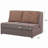 Caily 55 in. Fabric Upholstered 2-Seater 3-in-1 Sleeper Loveseat Sofa Bed with Storage-1108634697
