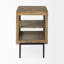 Warner Solid Wood Top End Table-1094638116