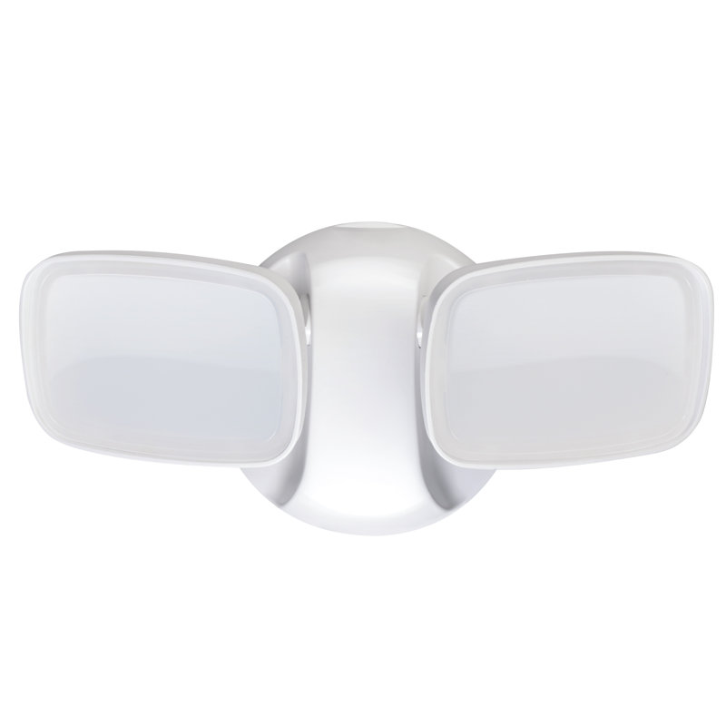 LED Outdoor Security Flood Light, White
