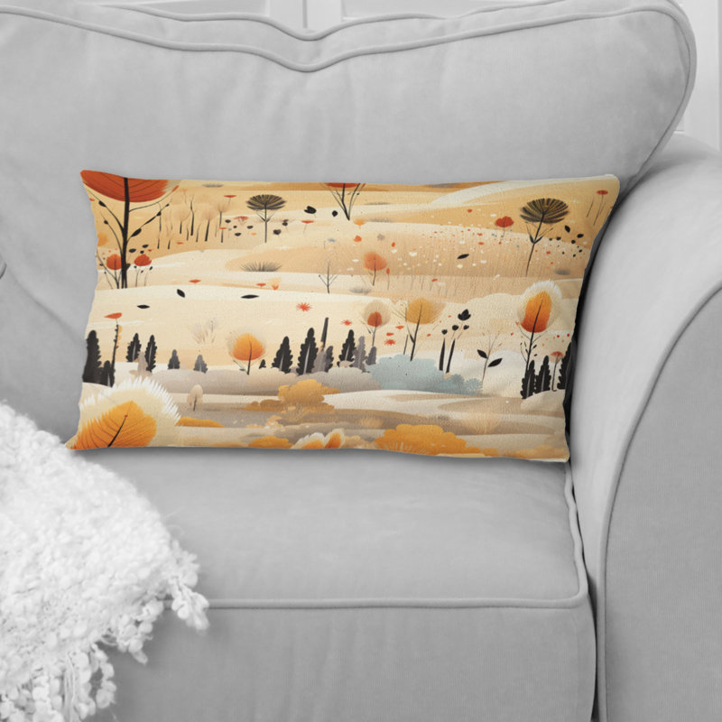 Motif floral bohème beige II