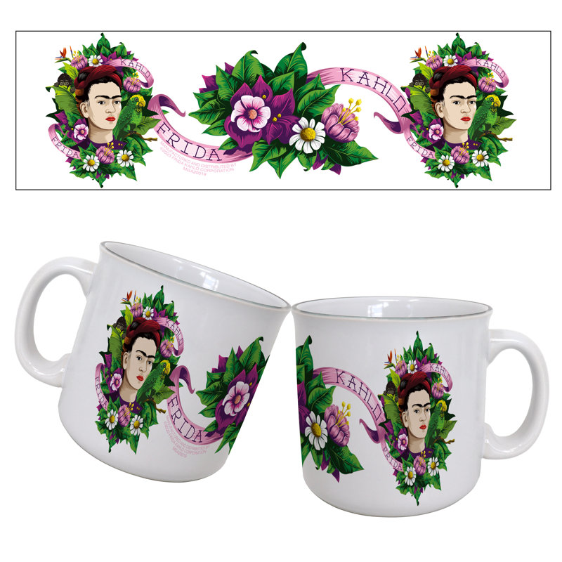 Frida Kahlo - Perroquet 20 oz Tasse de camping