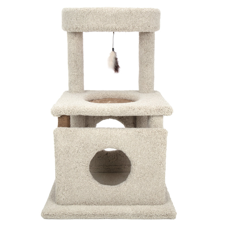 Arbre à chat 37 po H, Beige