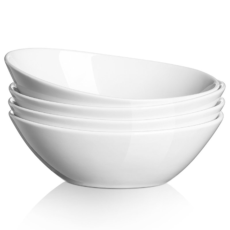Grandes bols de service en porcelaine 9 po DOWAN