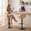 Swivel Yes Bar Stool with Steel Frame