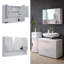 Hohenwald 800mm W 550mm H Surface Frameless Medicine Cabinet Mirror 2 Fixed-1945356330