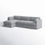 Canapé-lit modulaire extensible de 119 po Argos-1848328211-1814312527