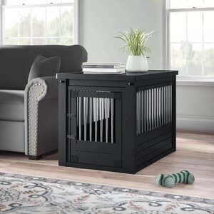 Southwick ECOFLEX Dog Crate End Table - Durable Wood-Plastic Composite with Stainless Steel Latch