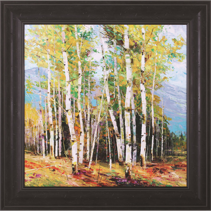 Spring Mountain by Dean Bradshaw Framed Painting Print