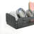 Haarika Metal Bracket Shelf with Towel Bar-1013860018