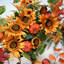 Couronne de fleurs 26 po