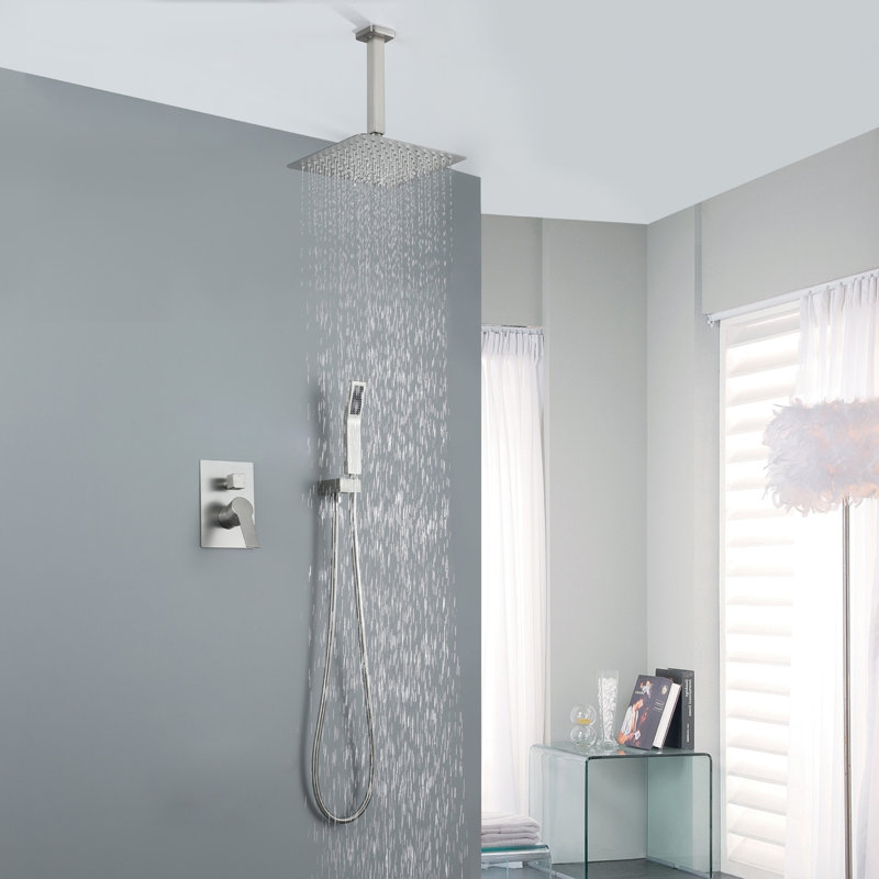 All-In-One Kit with Rough in-Valve, Brushed Nickel
