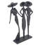 LADIES AT THE RACES Iron Figurine 27cm-92166307