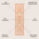 Moten Medallion Textured Weave Orange/Cream Indoor/Outdoor Rug