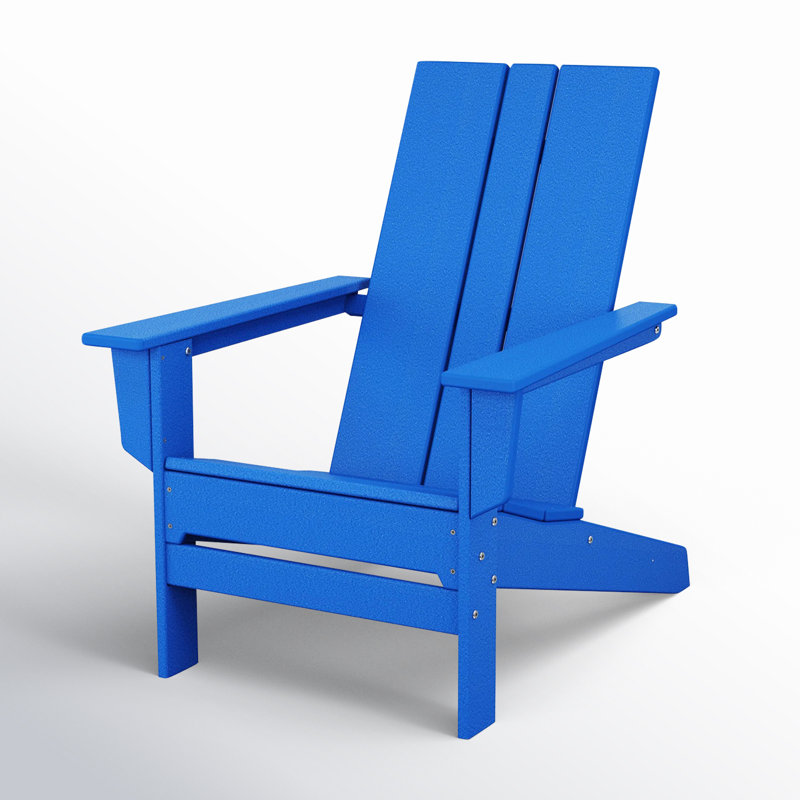 POLYWOOD x AllModern Adirondack Chair, Pacific Blue