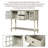 Sideboard Console Table Buffet Storage Cabinet-2100040434
