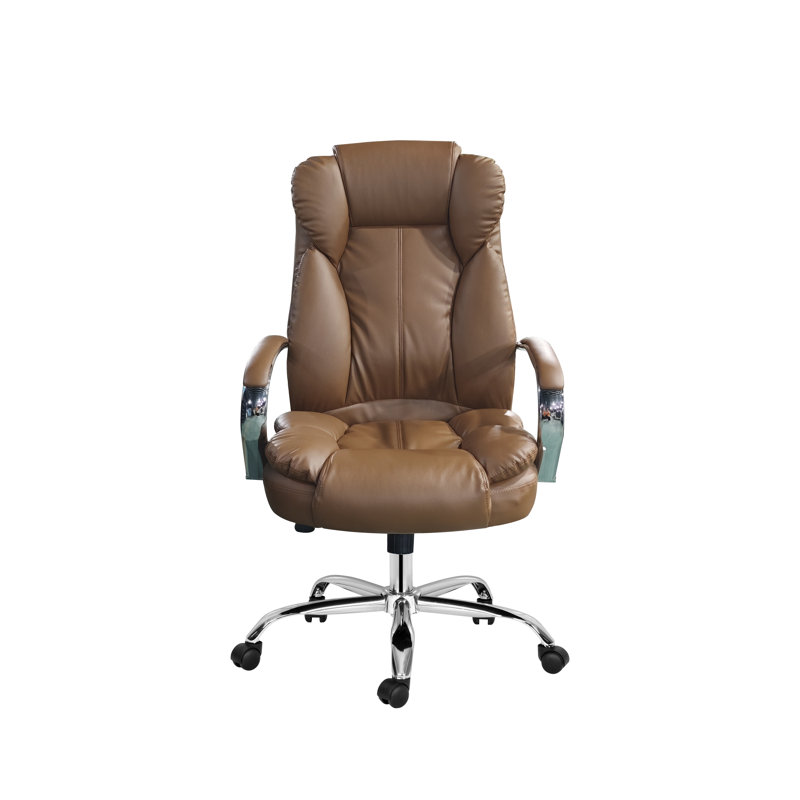 Norely Desk Chair, Brown