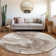 Machine Washable Indoor/Outdoor Cinead ACN1706 Taupe Rug