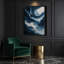 Abstract Landscape 25 Grey Canvas Wall Art-1842374071