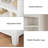 Wooden Bookcase 5 Tier Storage Bookshelf Farmhouse Bookshelves