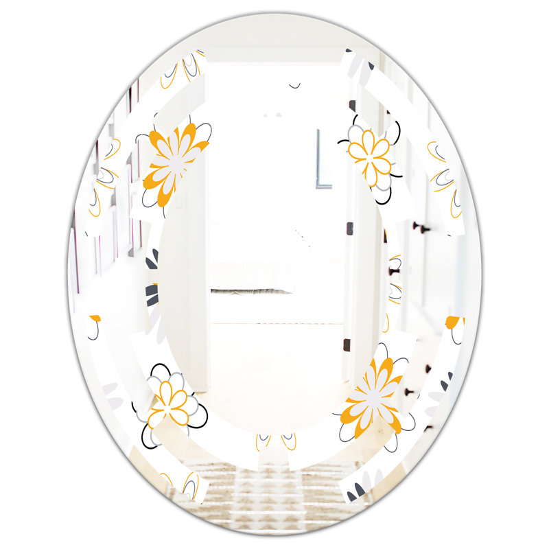 Miroir mural Space, H 31,5 po x l 23,7 po, Espace floral